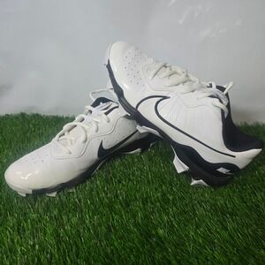 Nike 6Y White Black Baseball Cleats Kids Lunar Vapor Ultrafly 4 DJ6525-101
